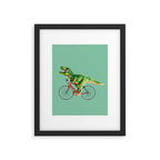 T-REX BIKE Framed Art Print Gallery Image 4