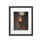 Upside Down Girl Framed Art Print Gallery Image 5