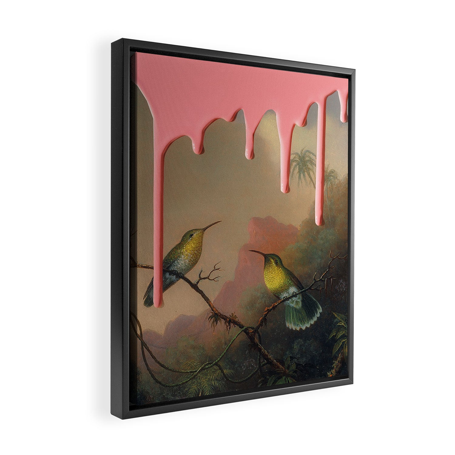 VANDALISM I Framed Canvas Print Gallery Image 2