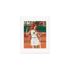 VENUS PLAYING TENNIS Art Print Gallery Image 1