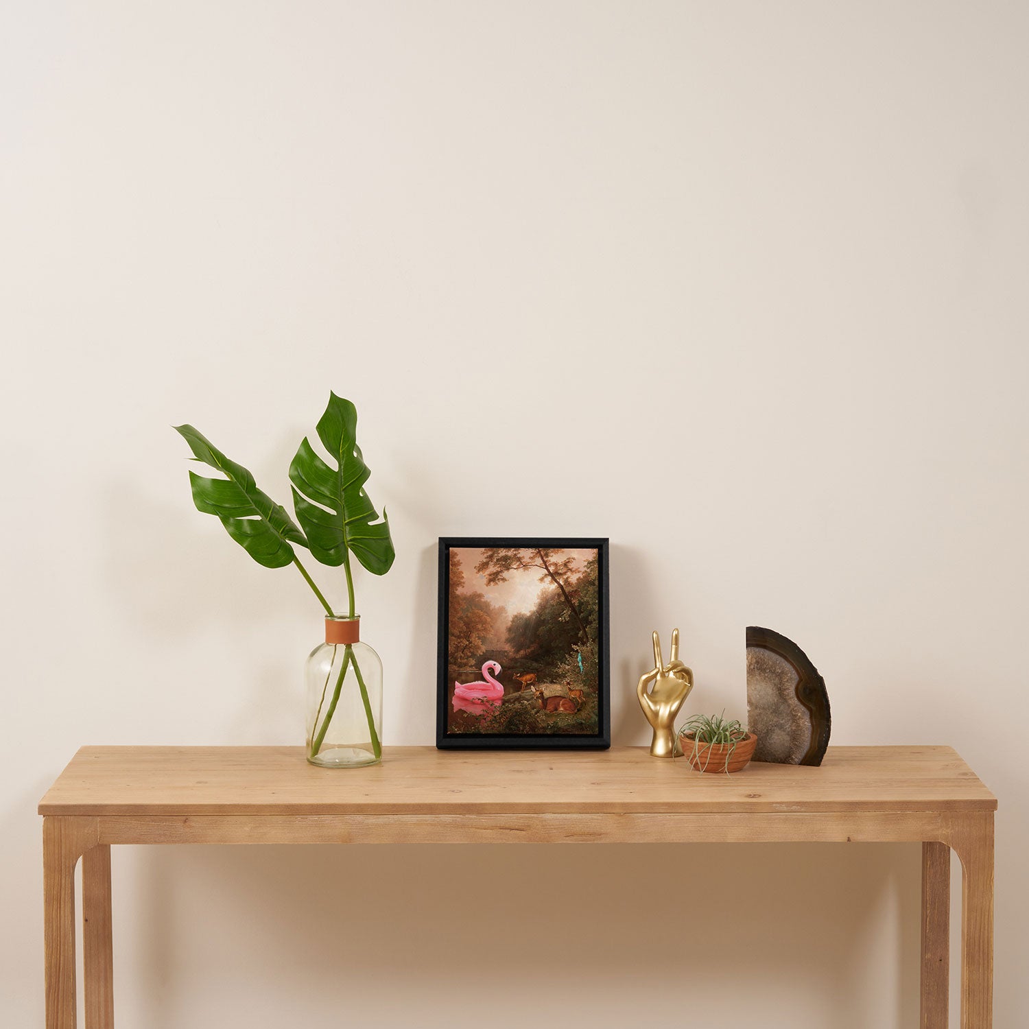 When The Bathers Are Gone Framed Canvas Print Gallery Image 4