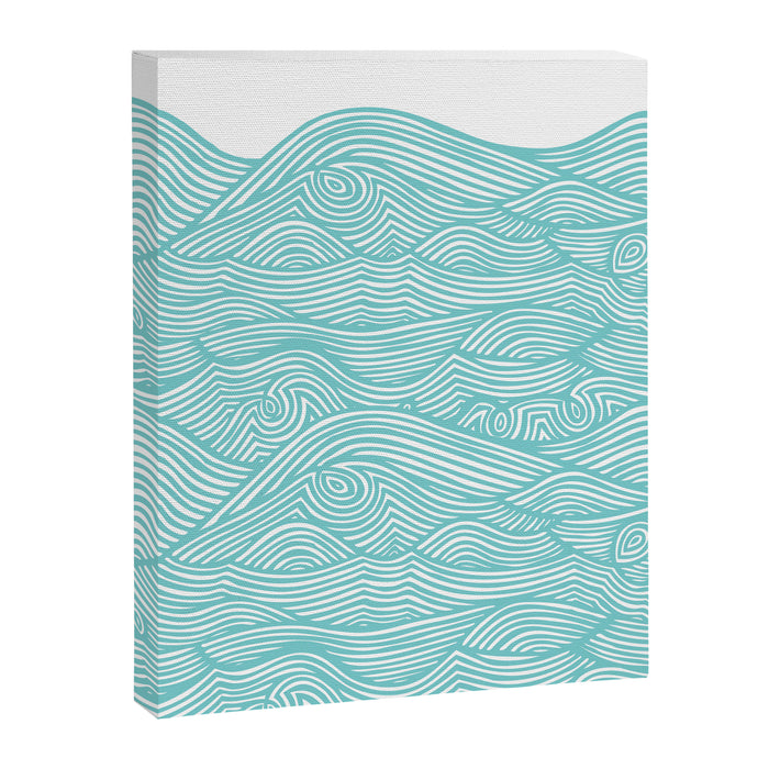 Waves Canvas Print Gallery Image 1