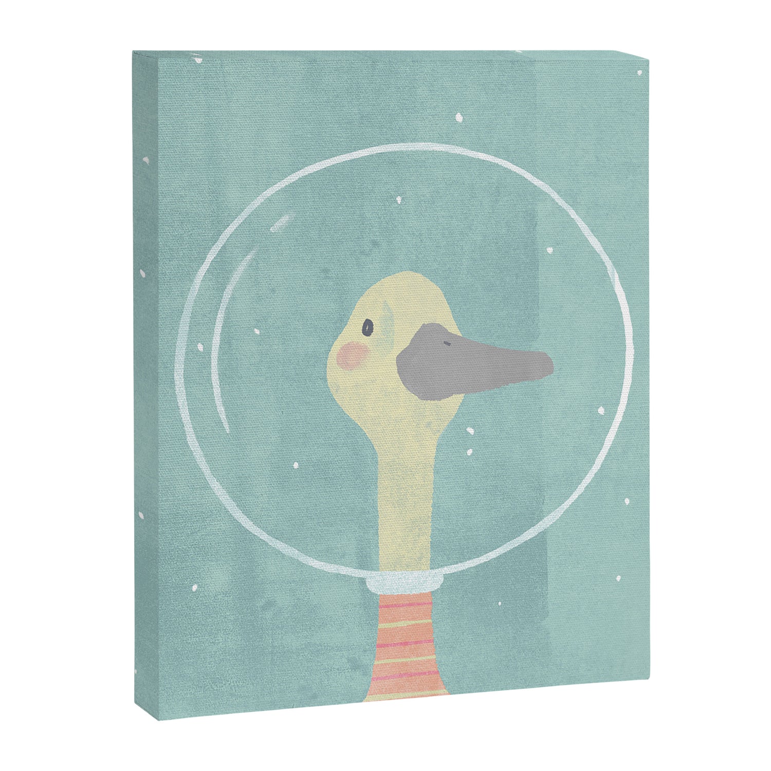 Space Goose (pastels) Canvas Print Gallery Image 6