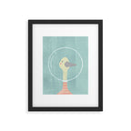 Space Goose (pastels) Framed Art Print Gallery Image 5