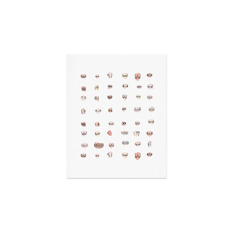boobs Art Print Gallery Image 1
