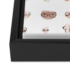 boobs Framed Canvas Print Gallery Image 3