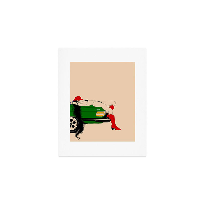 angel Art Print Gallery Image 1
