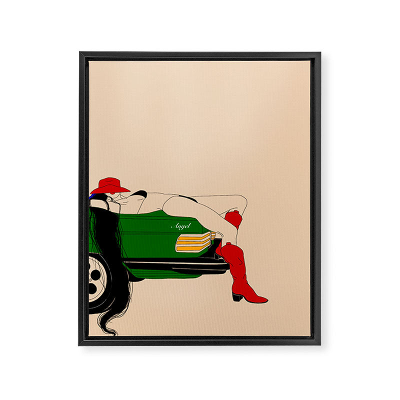 angel Framed Canvas Print Gallery Image 6