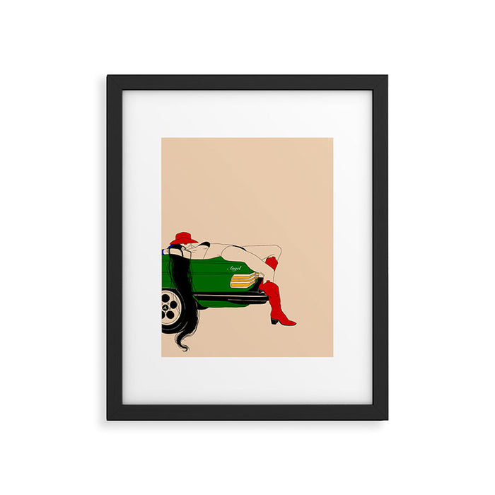 angel Framed Art Print Gallery Image 1
