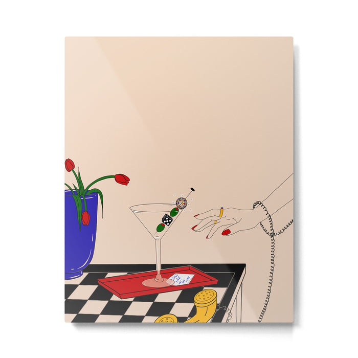 call me Metal Print Gallery Image 1