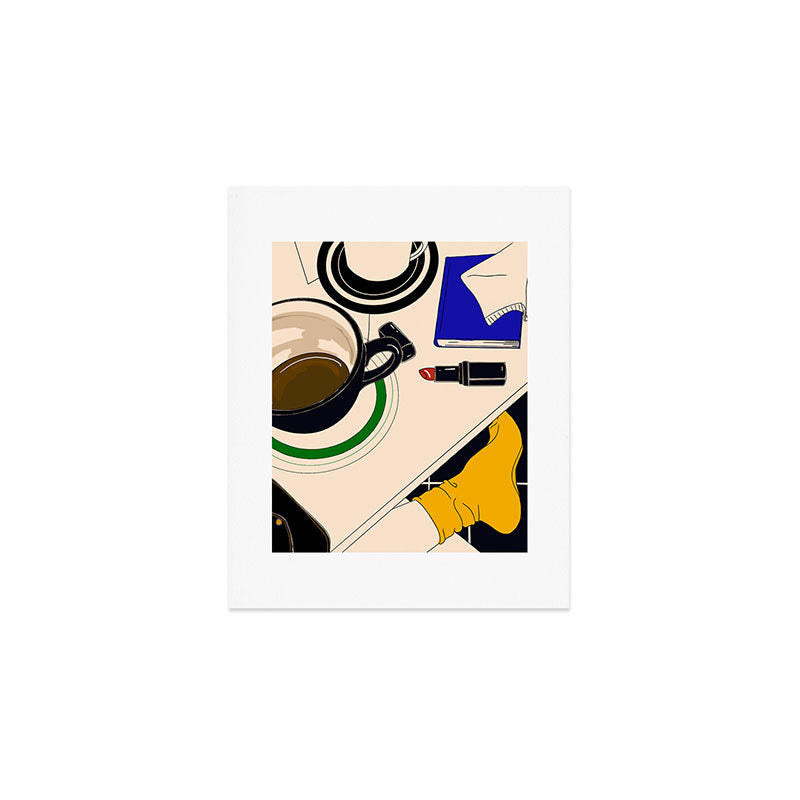 coffee break Art Print Gallery Image 1