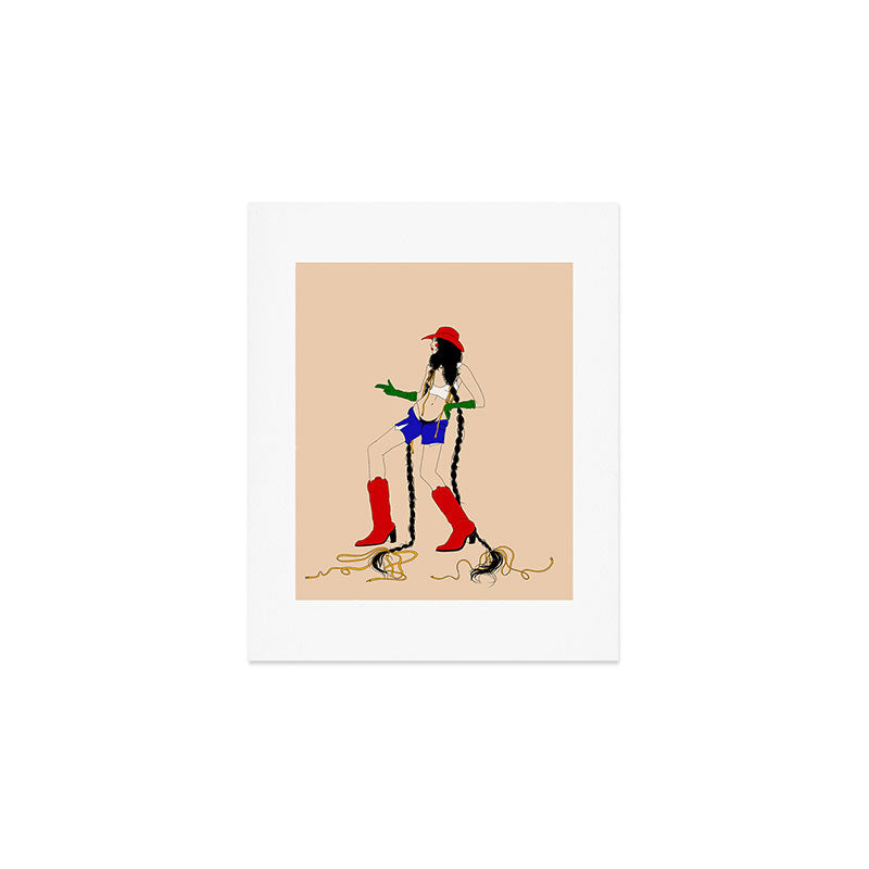 guns out Art Print Gallery Image 1