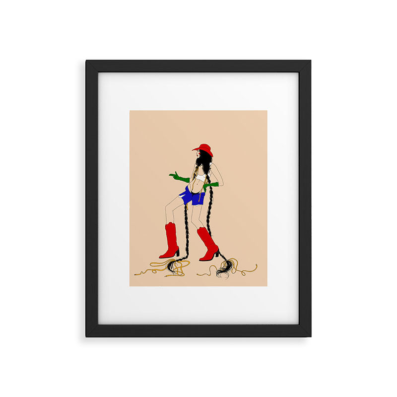 guns out Framed Art Print Gallery Image 5