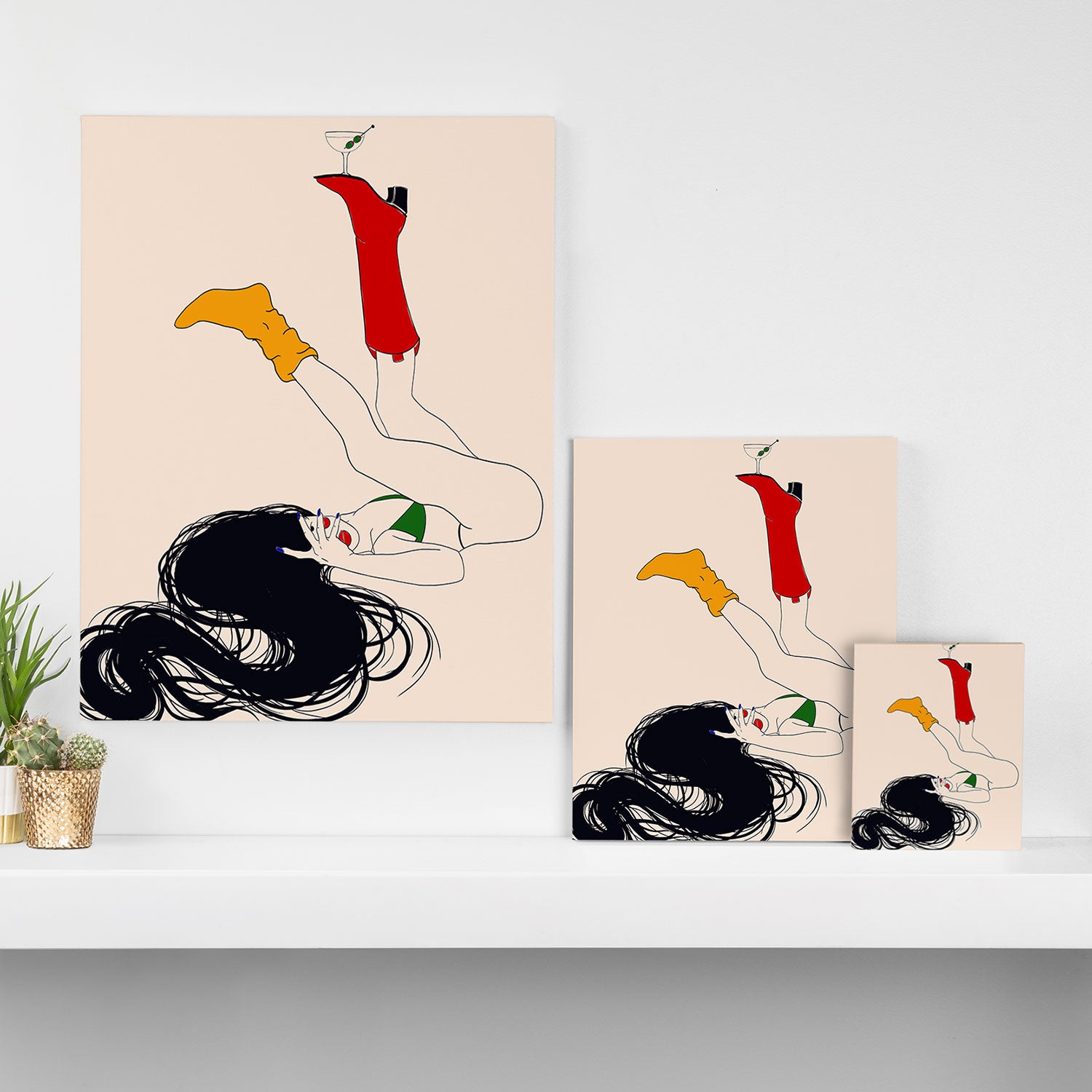 nightcap Canvas Print Gallery Image 3