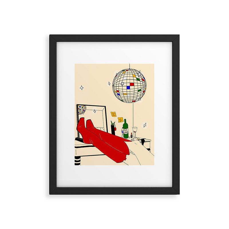 on my way  Framed Art Print Gallery Image 5