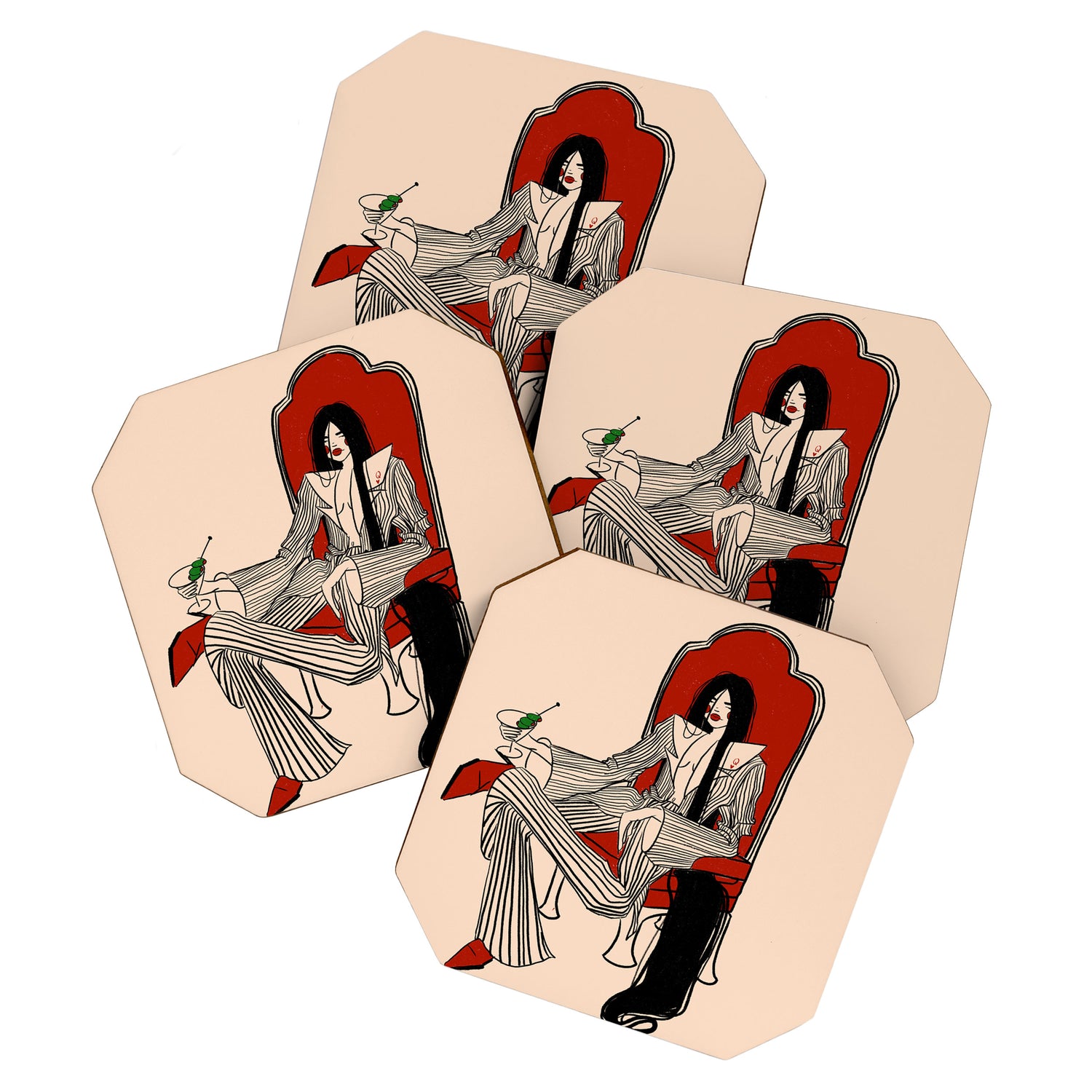 Queen of Hearts Coaster Gallery Image 1