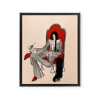 Queen of Hearts Framed Canvas Print Gallery Image 8