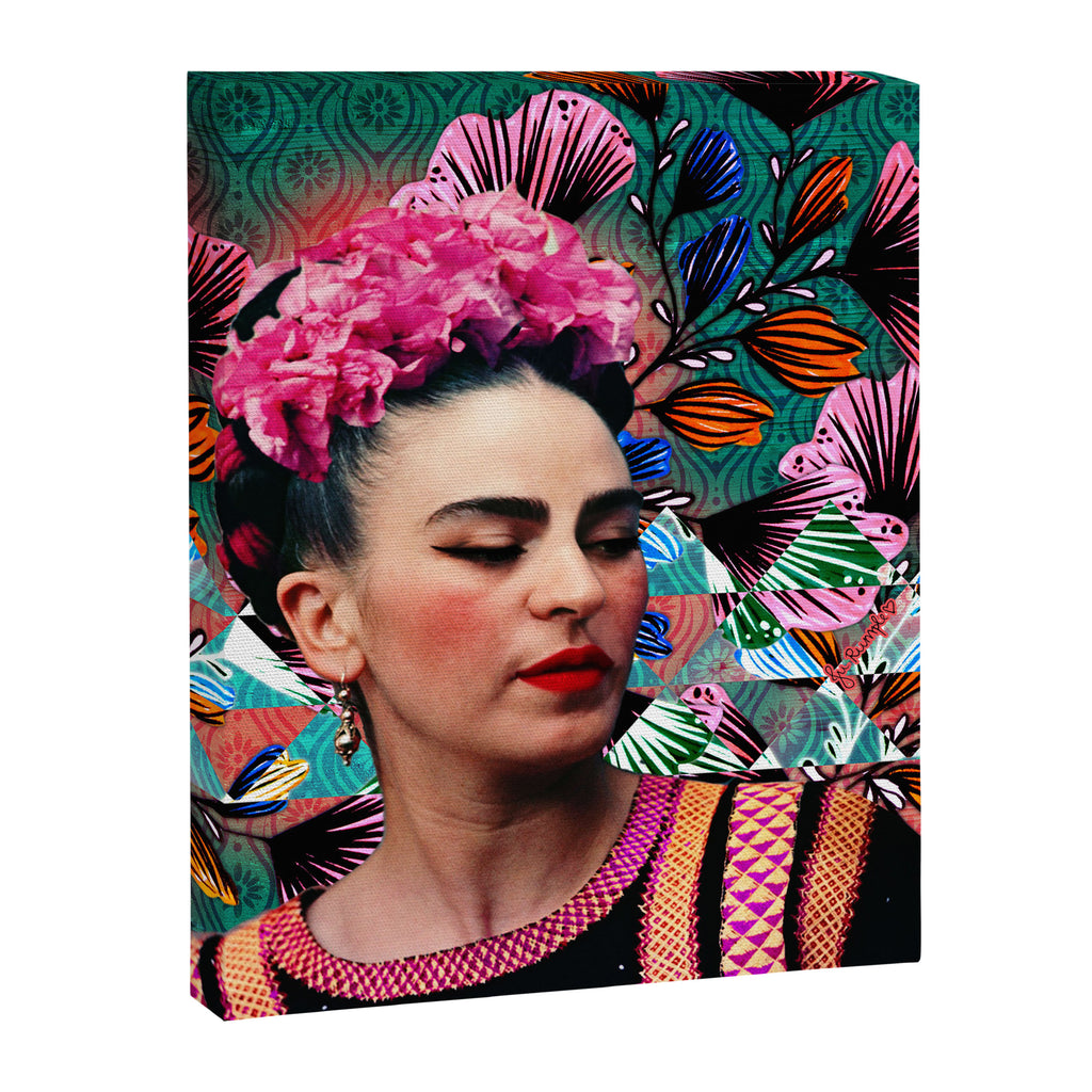 Flowery Frida Canvas Print Gallery Image 8