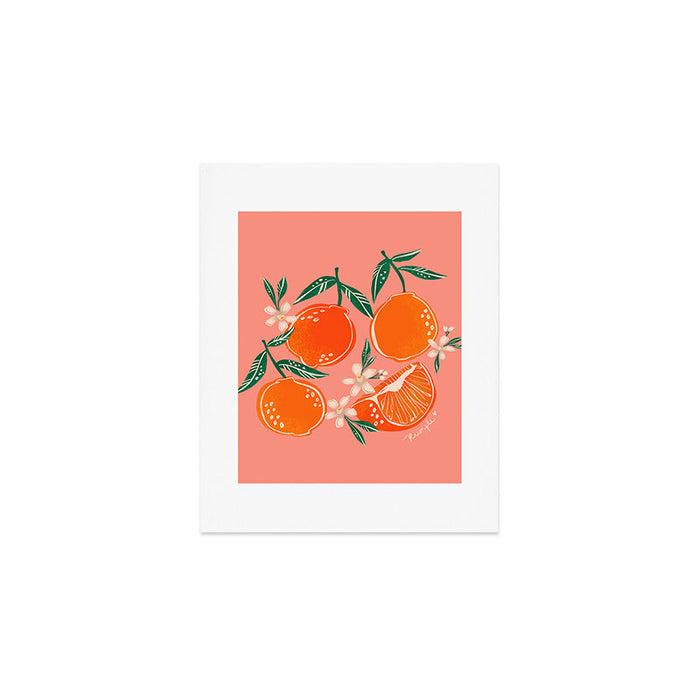 Fresh tangerines Art Print Gallery Image 1