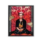 Frida enamorada Framed Canvas Print Gallery Image 8