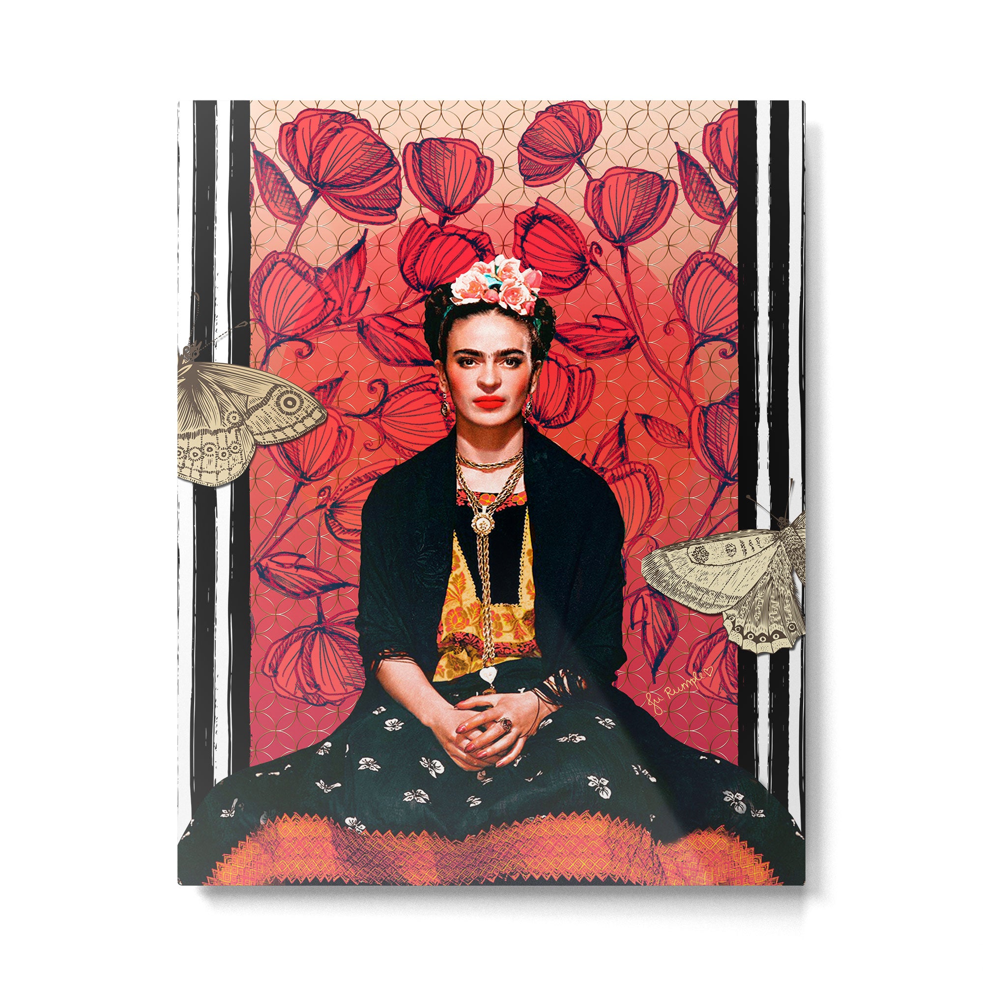 Frida enamorada Metal Print Gallery Image 6