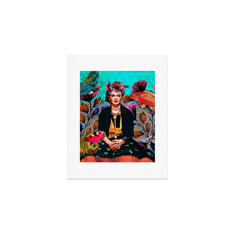 Frida´s secret smile Art Print Gallery Image 1