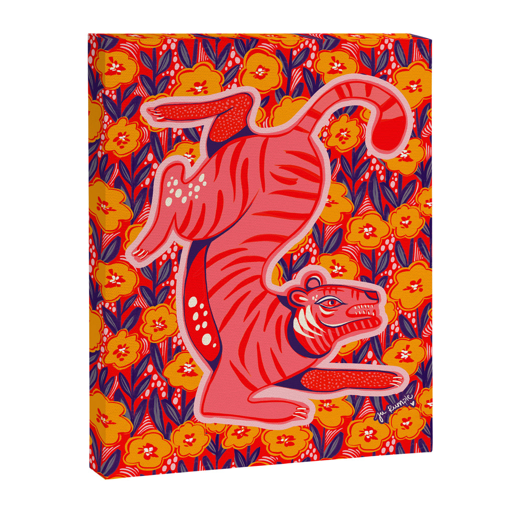 Golden Tiger Canvas Print Gallery Image 8
