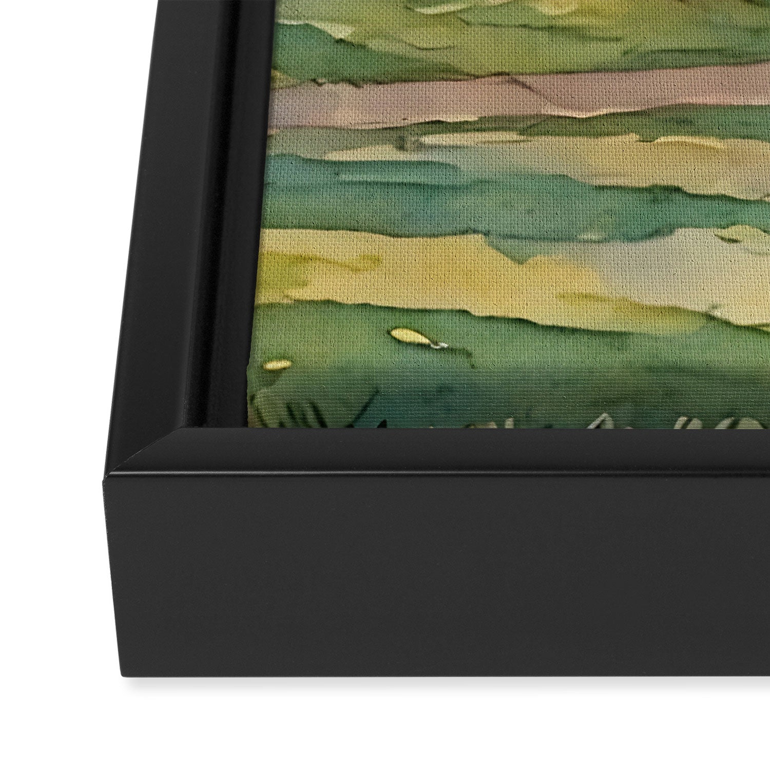 A beautiful day at the park Framed Canvas Print Gallery Image 3