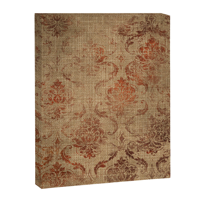 Aged Damask Texture 1 Canvas Print Gallery Image 1