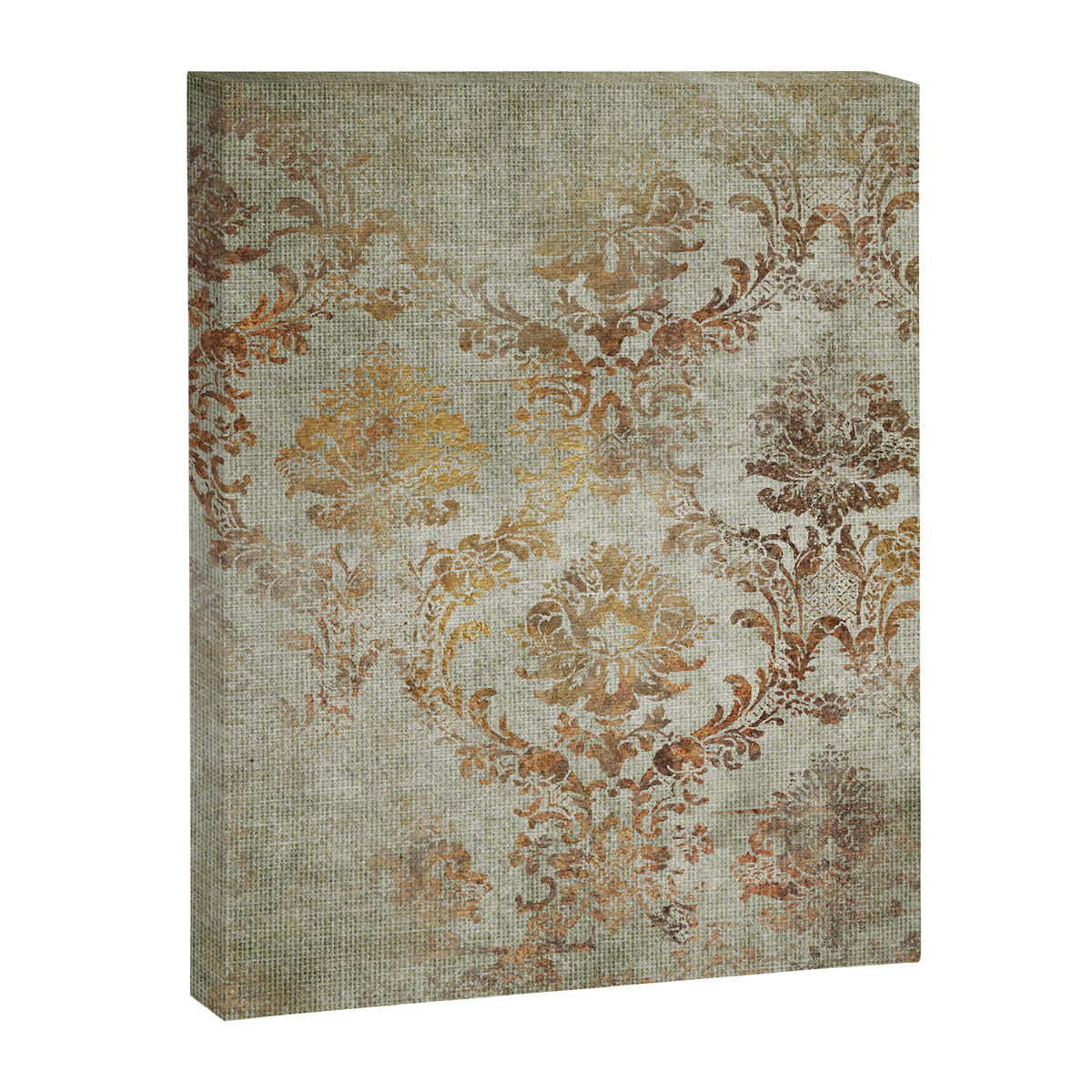 Aged Damask Texture 3 Canvas Print Gallery Image 8