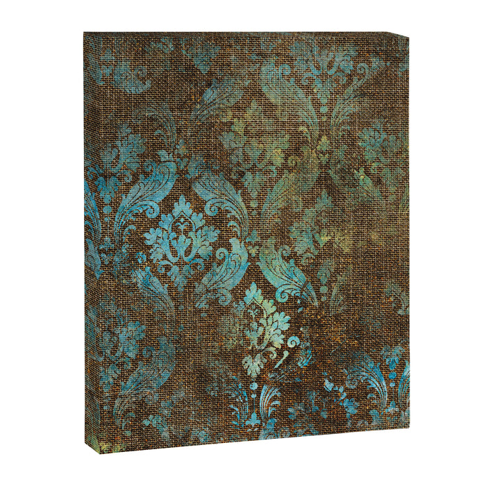 Aged Damask Texture 4 Canvas Print Gallery Image 1