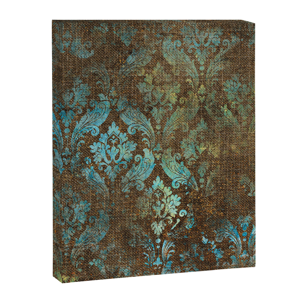 Aged Damask Texture 4 Canvas Print Gallery Image 8