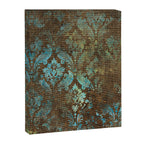 Aged Damask Texture 4 Canvas Print Gallery Image 8