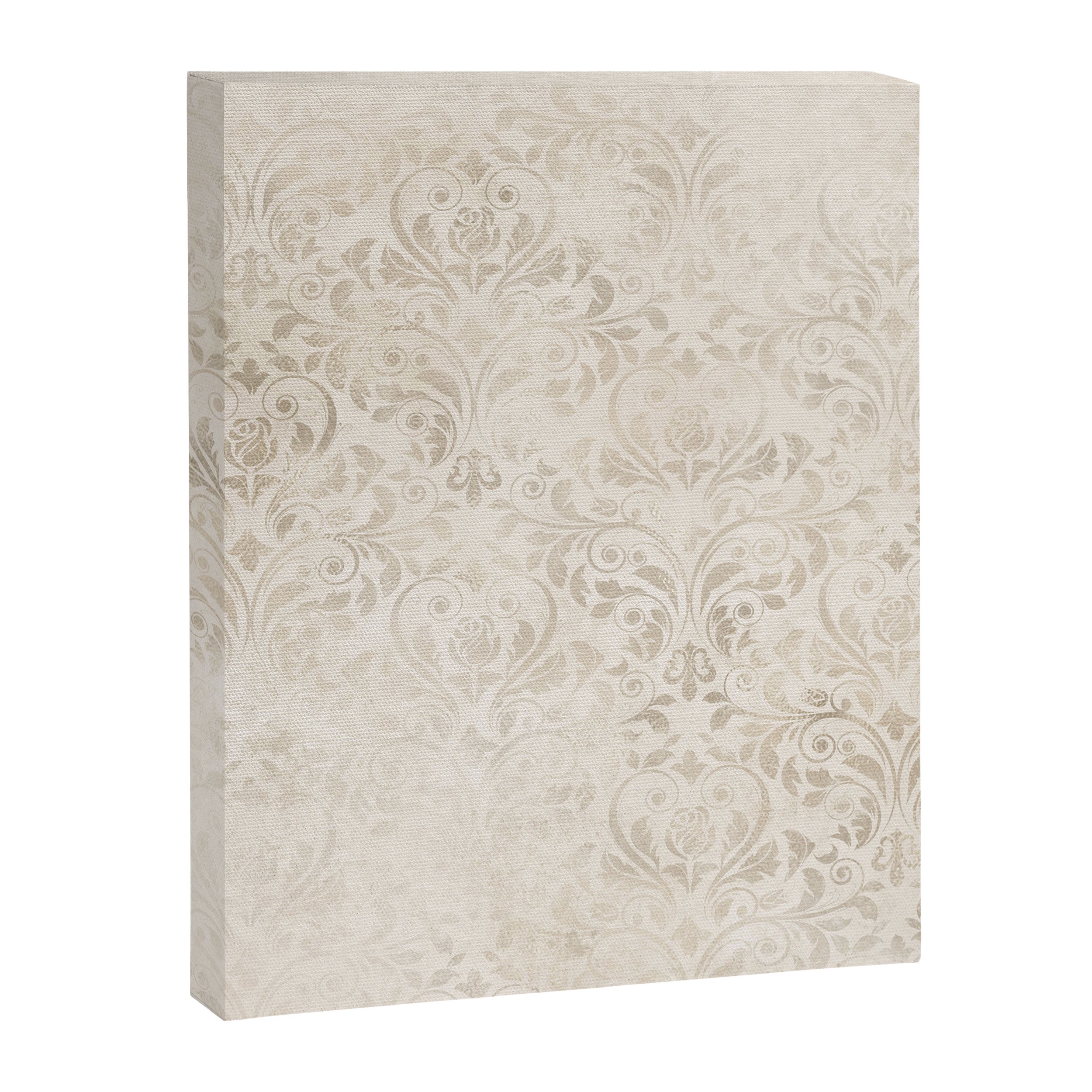 Elegant Ivory Damask 2 Canvas Print Gallery Image 8