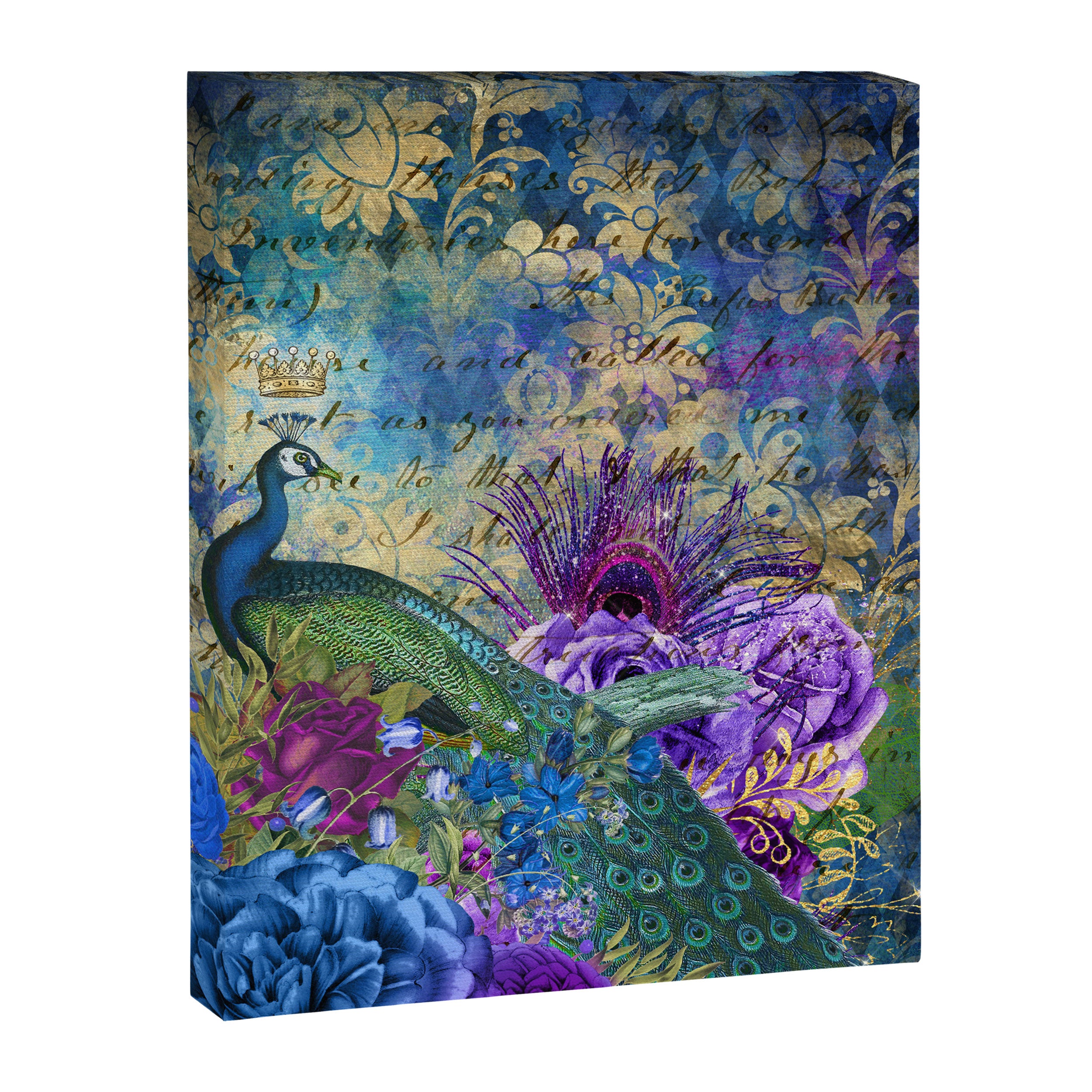 Feather Peacock 20 Canvas Print Gallery Image 8