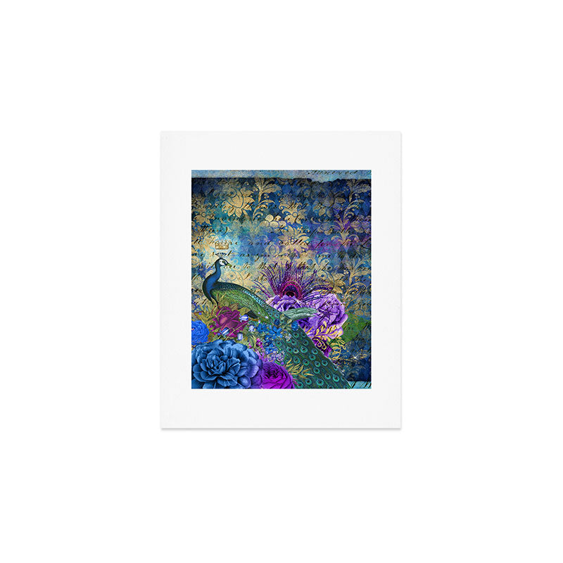 Feather Peacock 20 Art Print Gallery Image 1