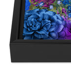 Feather Peacock 20 Framed Canvas Print Gallery Image 3