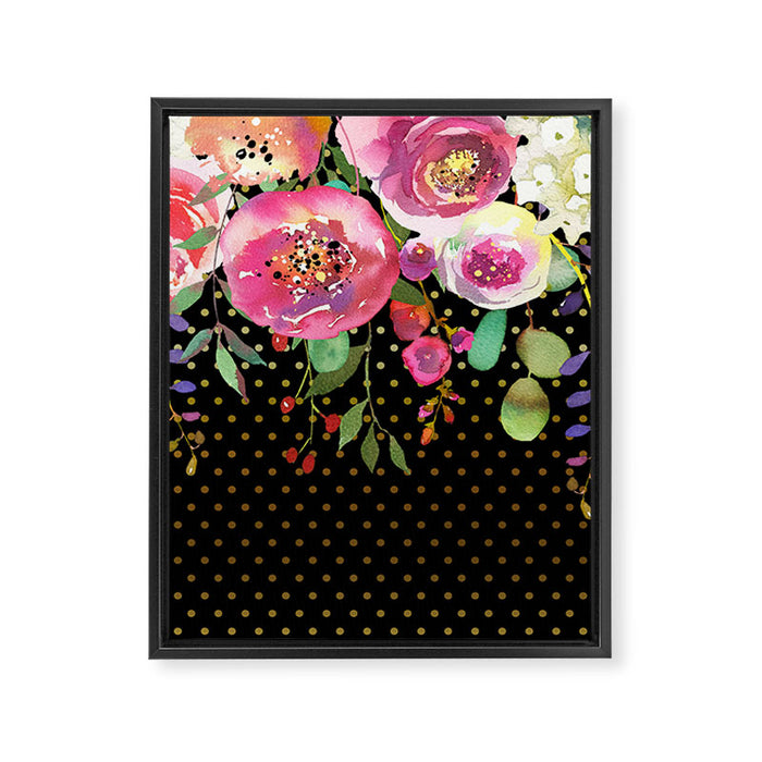 Flowers bouquet #31 Framed Canvas Print Gallery Image 1