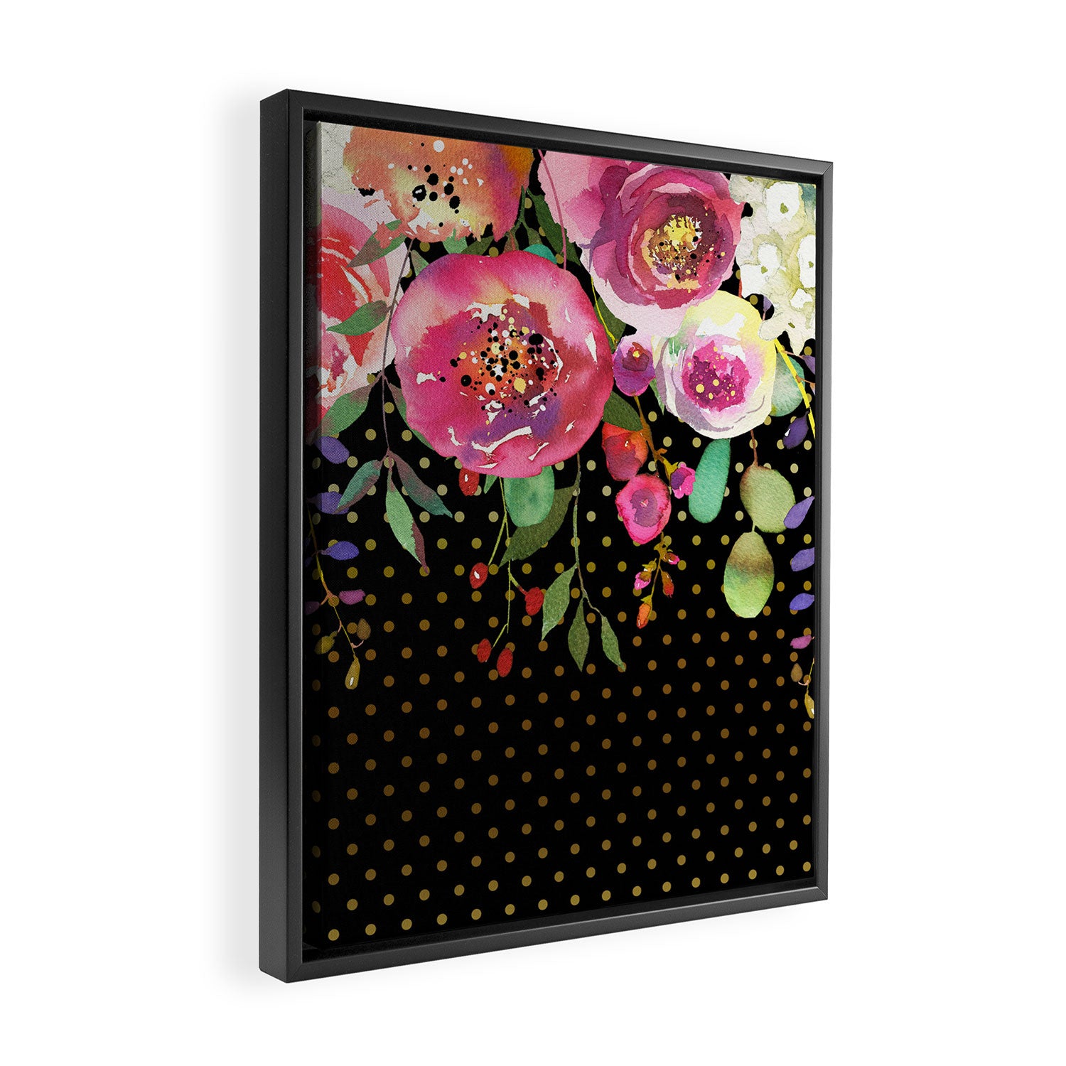 Flowers bouquet #31 Framed Canvas Print Gallery Image 2