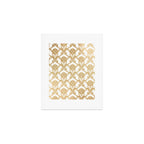 Gold swirls damask #4 Art Print Gallery Image 1