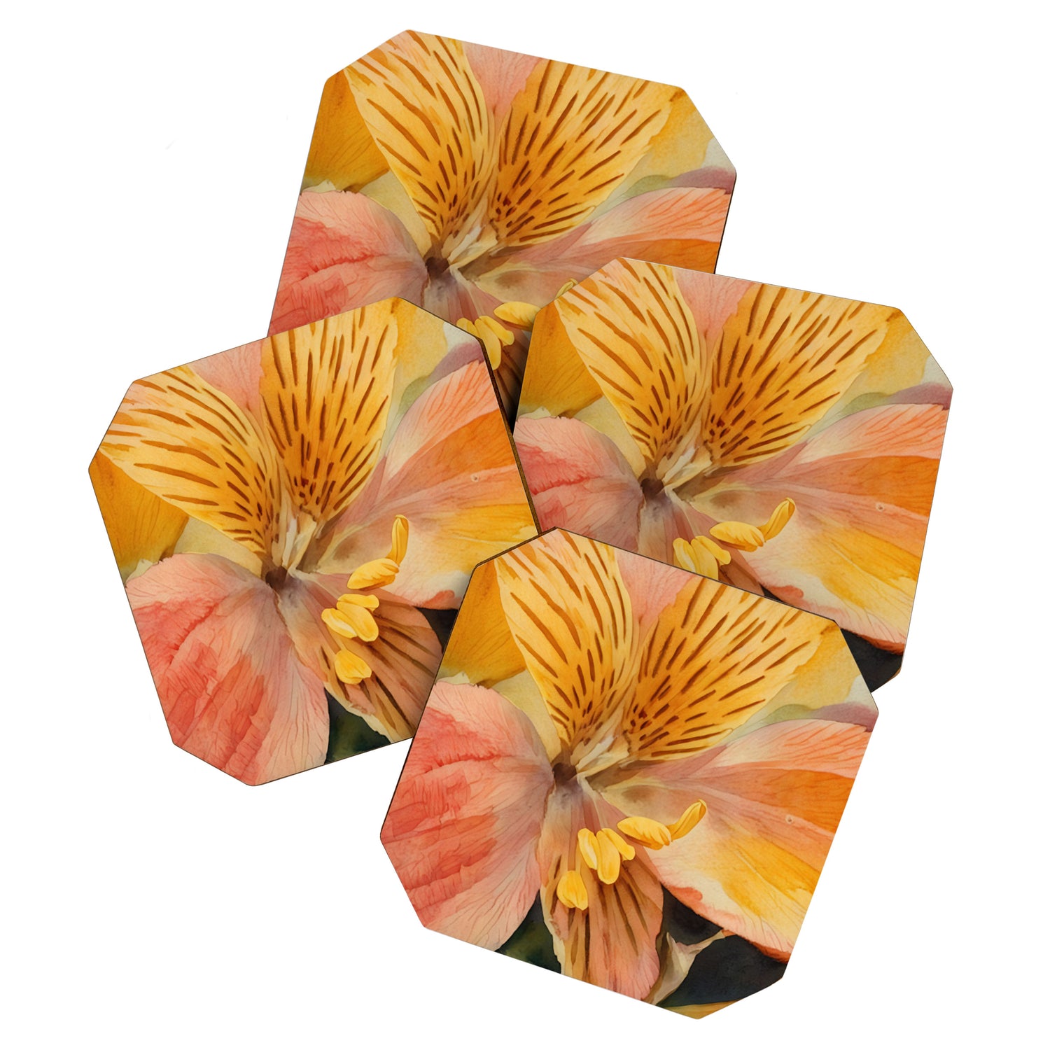 Lily of the Incas Coaster Gallery Image 1