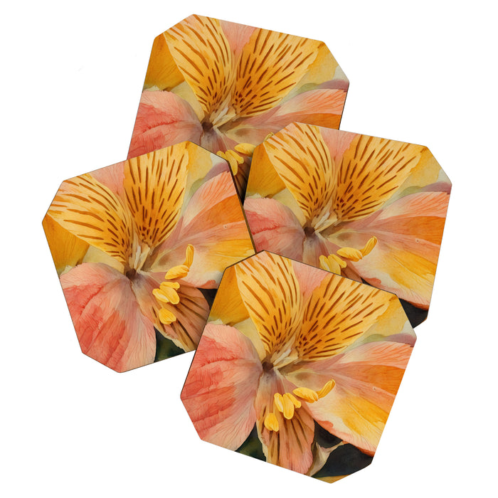 Lily of the Incas Coaster Gallery Image 1