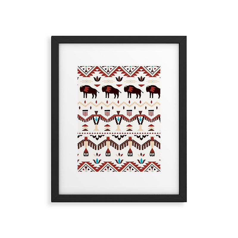 Native American 1 Framed Art Print Gallery Image 6