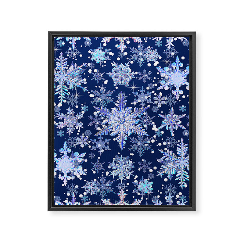 Snowflakes #3 Framed Canvas Print Gallery Image 8