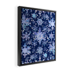 Snowflakes #3 Framed Canvas Print Gallery Image 2