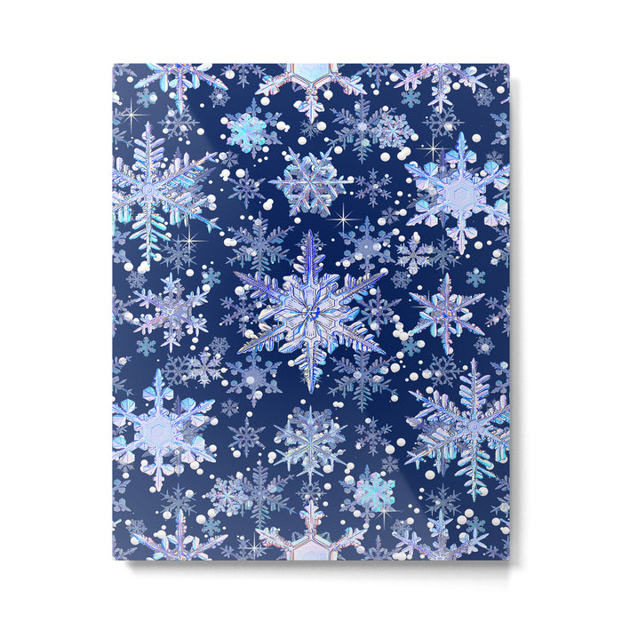 Snowflakes #3 Metal Print Gallery Image 1