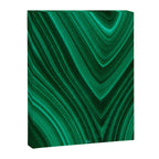 Malachite Green Marble Texture Canvas Print Gallery Image 6