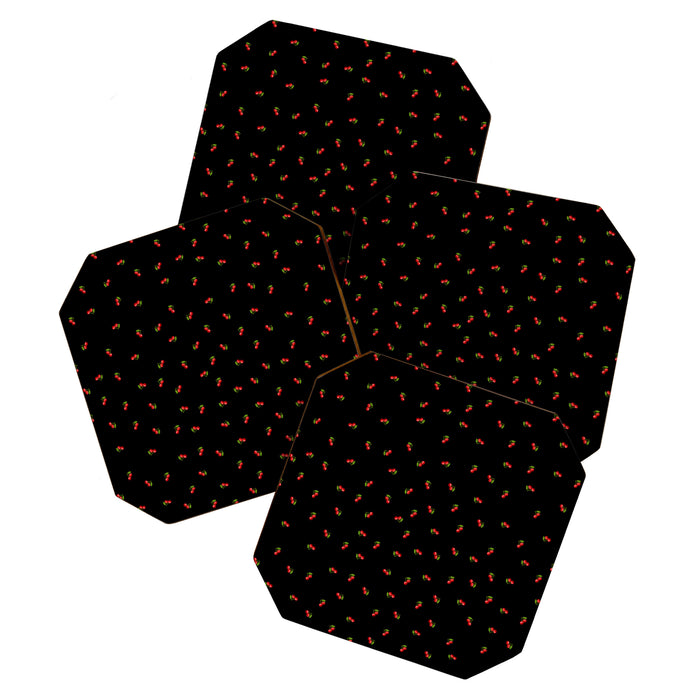 Dark Delicate Cherry Coaster Gallery Image 1