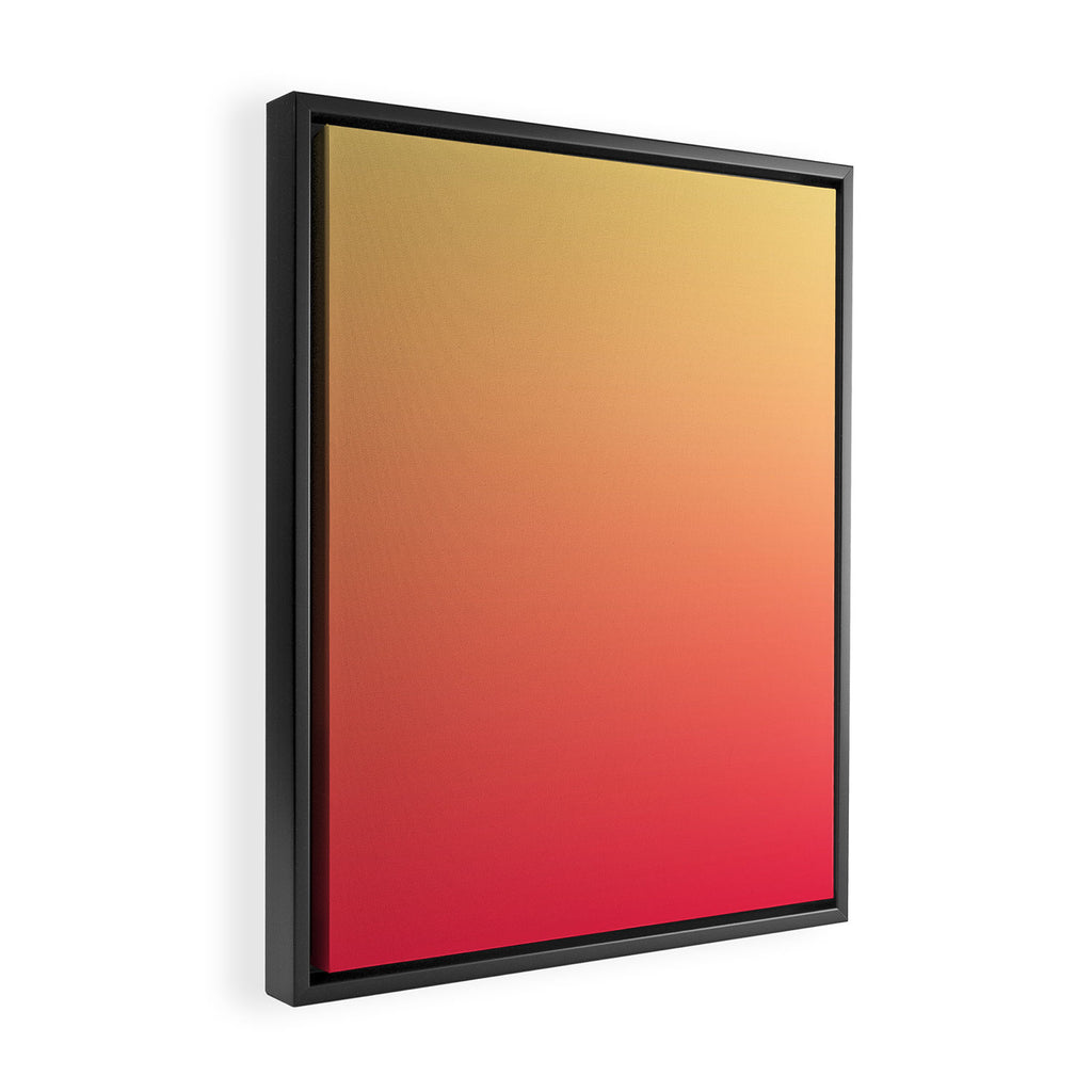 Gradient 19 Framed Canvas Print Gallery Image 2