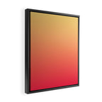 Gradient 19 Framed Canvas Print Gallery Image 2